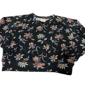 NWOT Terez Kids floral sweatshirt